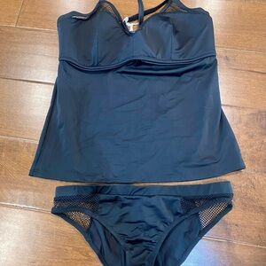 NWT Tankini with mesh details